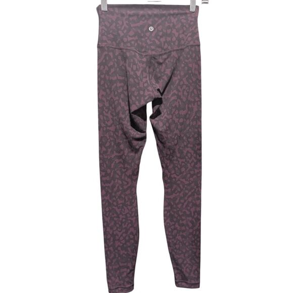 LULULEMON ATHLETICA Align Pant 28' In Formation Camo Dark Adobe Size 4 - Picture 5 of 5